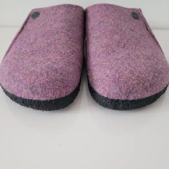 LIKE NEW! Birkenstock Zermatt Shearling Slippers in Mauve-Size 41 - Picture 2 of 10